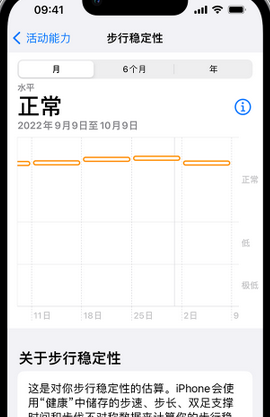 连山iPhone手机维修如何在iPhone开启'步行稳定性通知'