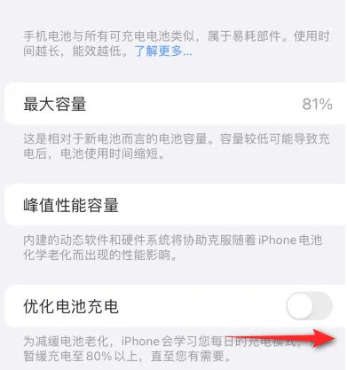 连山苹果15维修分享iPhone15充电到80%就充不进电了怎么办 