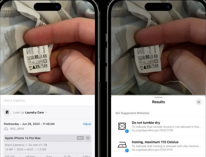 连山苹果售后维修店分享iOS17看图查询功能有多大用处